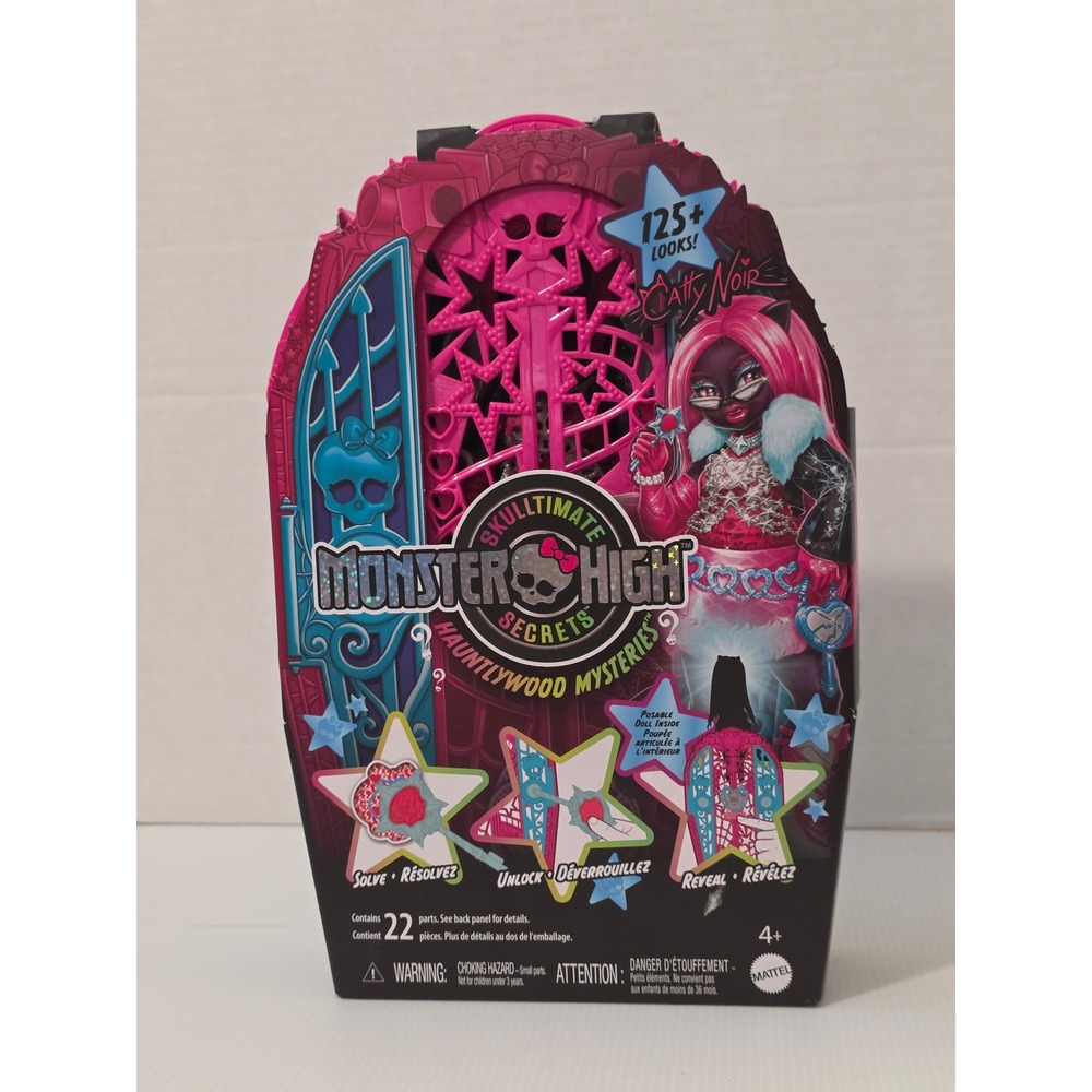 Monster High Skulltimate Secrets Catty Noir OS Pink New JBG82